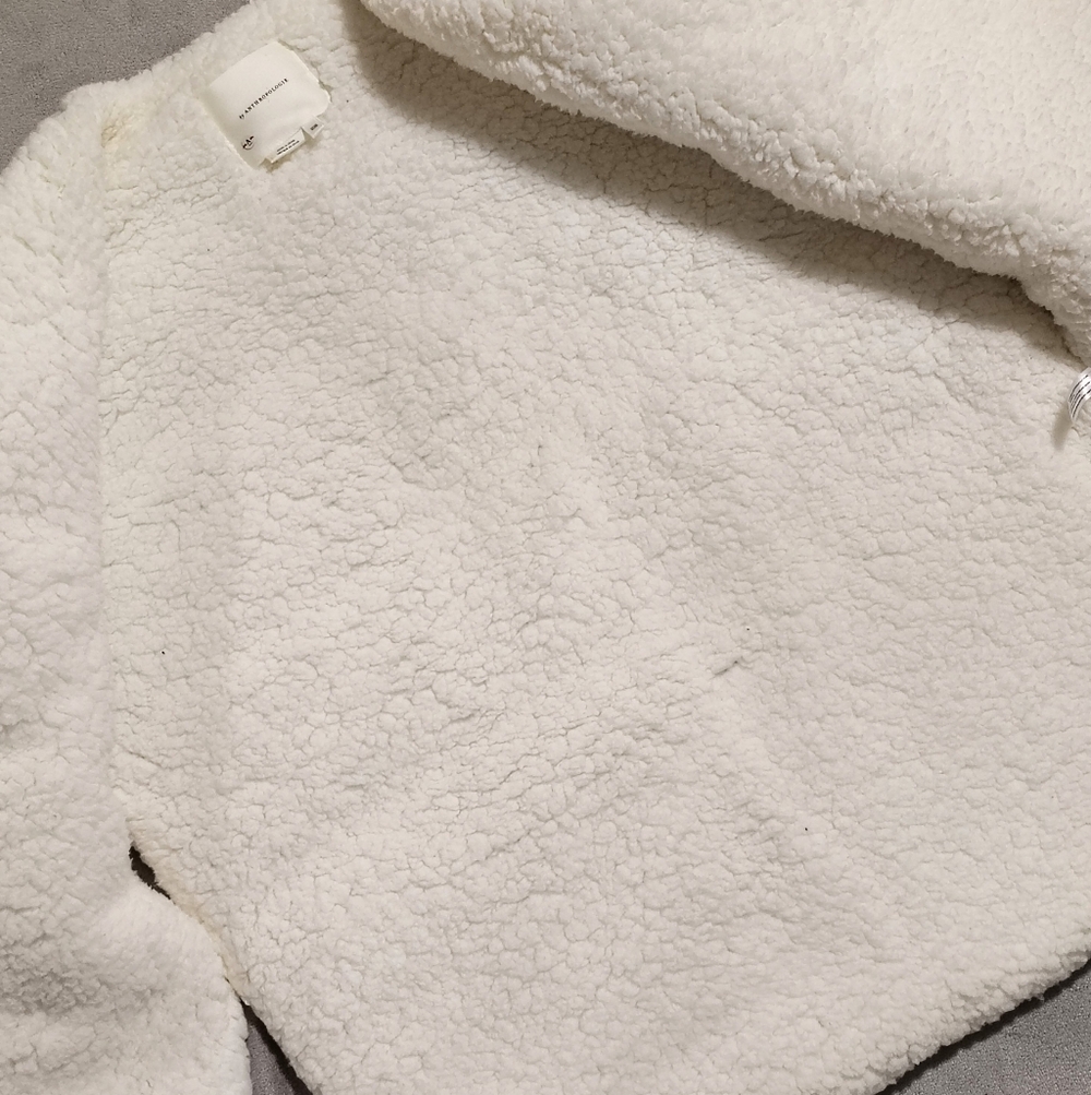 Anthropologie $150 Puffer Quilted Kimono Vest Sherpa Lined Women's "One Size" - Picture 10 of 11